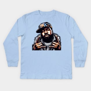 Corey Raekwon Woods #1 Kids Long Sleeve T-Shirt